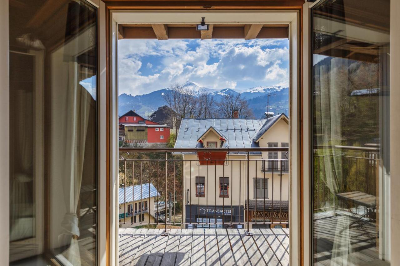 Chateau - Charming Apartment In The City Center With 3 Bedrooms - By Cozee Rentals Saint-Gervais-les-Bains Eksteriør billede