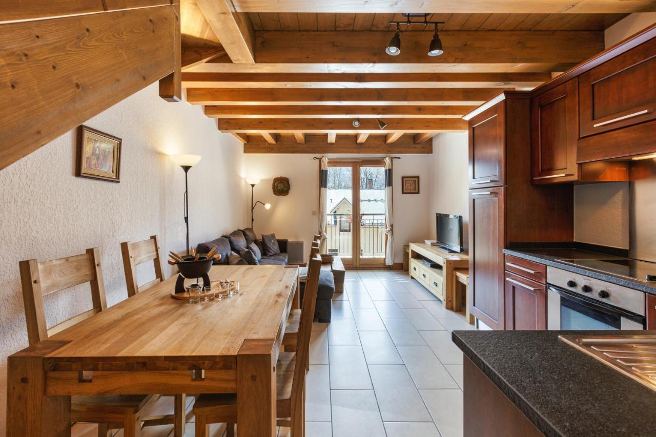 Chateau - Charming Apartment In The City Center With 3 Bedrooms - By Cozee Rentals Saint-Gervais-les-Bains Eksteriør billede